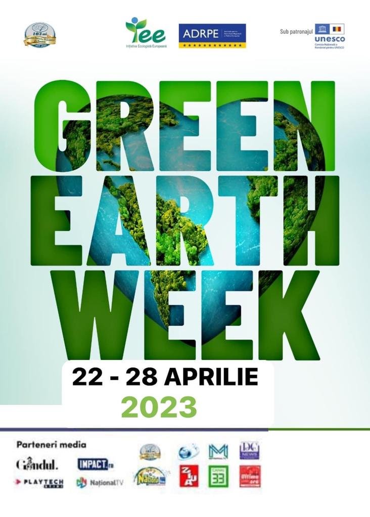 Afiș eveniment Green Earth Week 2023